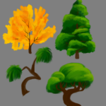 Lees meer over het artikel Bomen Tekenen in Procreate: Een Ontdekkingsreis in simpele Stappen